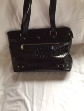 Ashwood Black Leather Mock