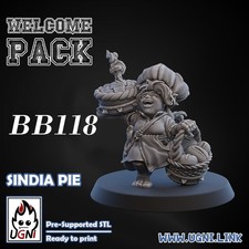 Sindia Pie Halfling  Chef Cook