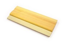 Silk Screen Printing Squeegee Wooden Handle Rubber Blade 2 Sizes A4 or A3 Craft