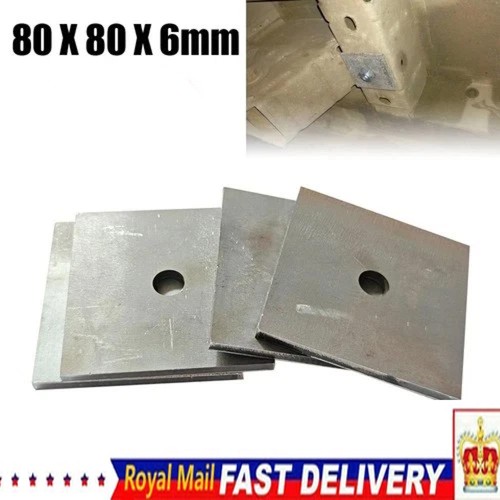 Spreader plates 6mm - 4x,