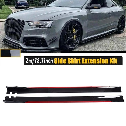 Side skirts extension - skirts,