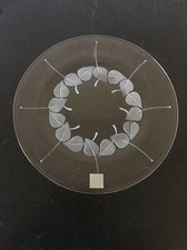 Lalique Glass Platter with