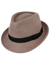 Mens Trilby Hat 1950s Retro