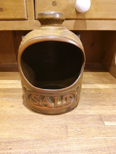 Salt pig brown rustic - brown,
