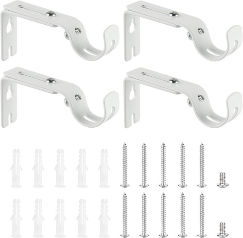 Pcs curtain pole - curtain, brackets