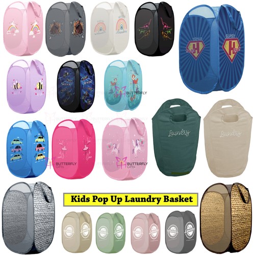 Kids pop laundry basket - laundry,