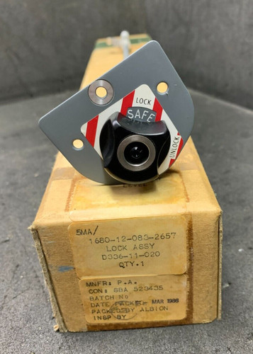 Tornado aircraft lock assembly - aircraft,