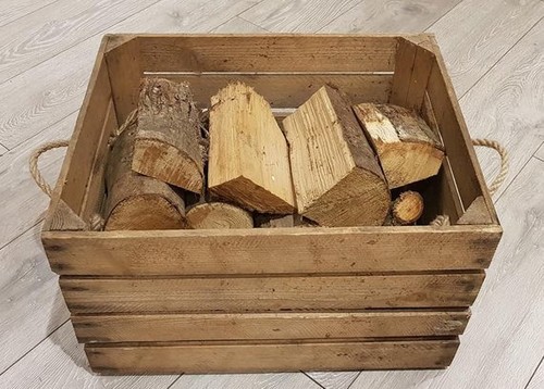 Log basket fire wood - log,