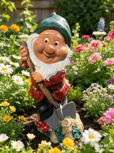 Concrete garden ornament - ,