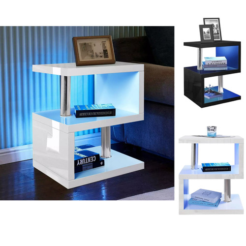Small side table with storage - table,