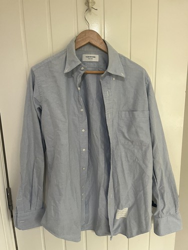 Thom browne blue shirt - browne, size