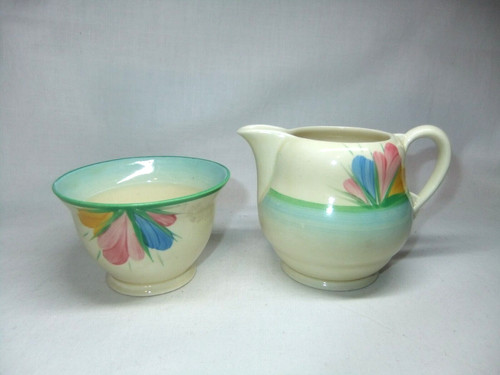 Clarice cliff milk cream jug - cream,