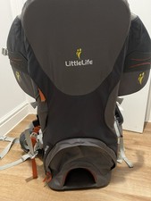 LittleLife Cross Country S4 Backpack Carrier with Rain Cover and Sunshade