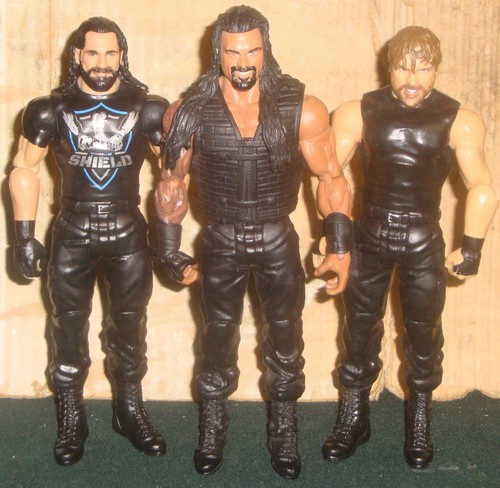 Wwe wrestling figures mattel - figures,