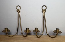 Pair of Vintage Wrought Iron