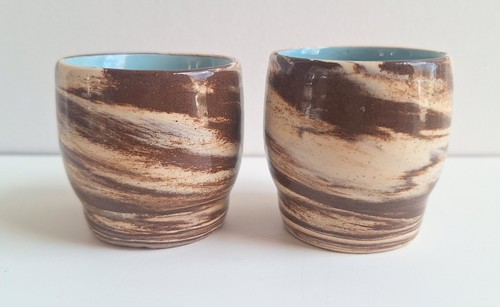 Vintage pair marbled - vintage,