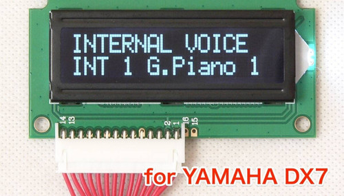 Yamaha dx7 black led backlight - dx7,