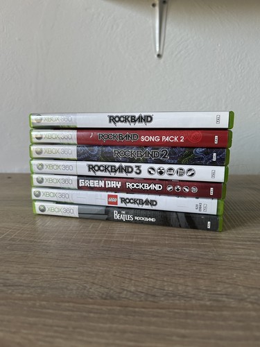 Rockband games bundle - games, for