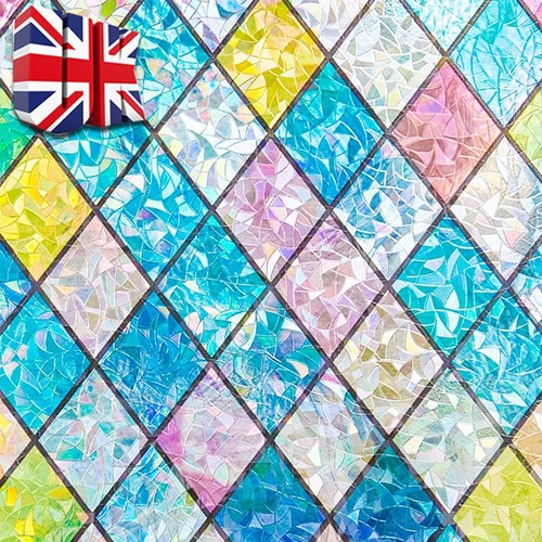 Privacy static cling colorful - privacy,