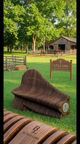 Modern wooden parametric - wooden,