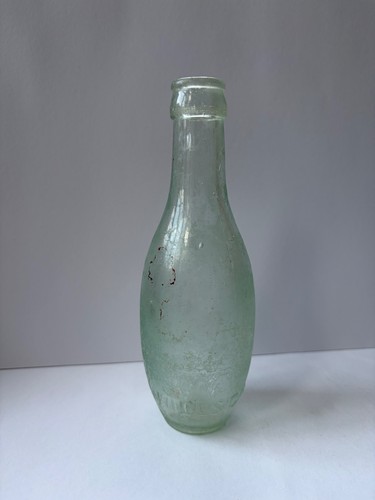 Antique torpedo glass bottle - antique,