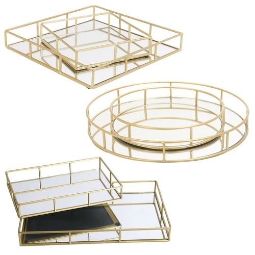 Set metal gold decorative - set,