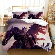 New Bedding Set Transformers Duvet Cover Set Pillowcase HD Printed Pattern T1