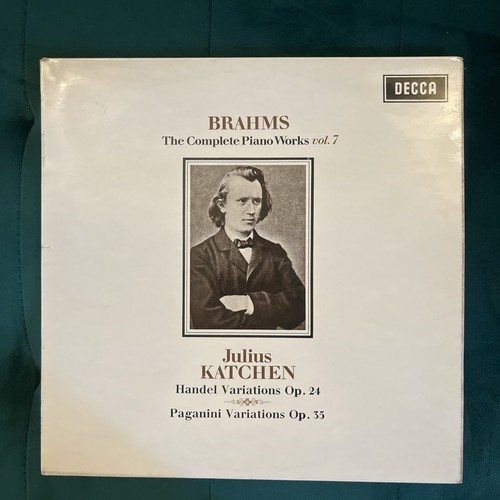 Brahms complete piano works - piano,