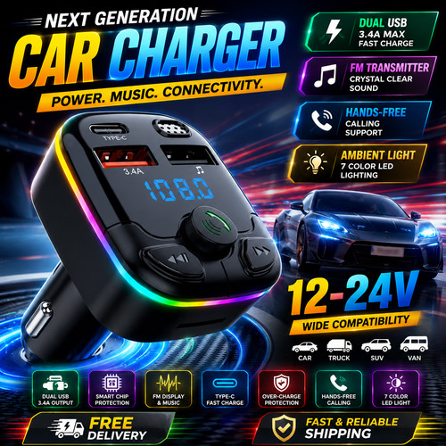 Car wireless bluetooth - bluetooth, fm