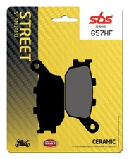 SBS 657HF REAR BRAKE PADS FOR