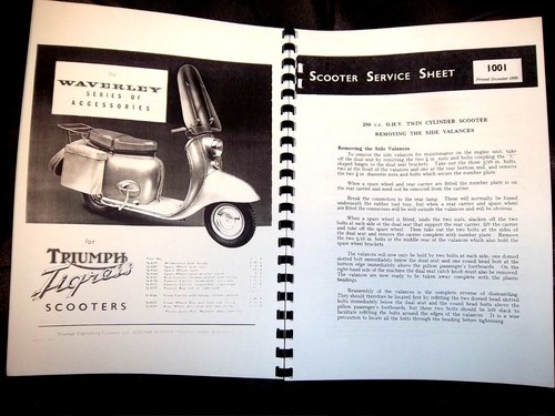 Triumph tigress scooter tw2 - tigress, &