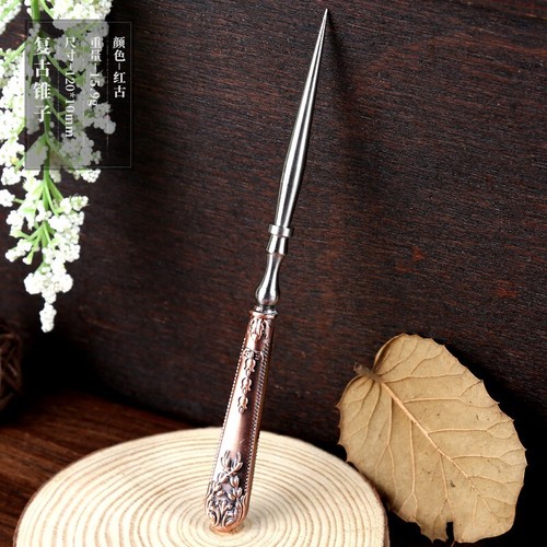 Vintage awl sewing poke - awl,