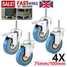 4 x Heavy Duty 75mm 100mm