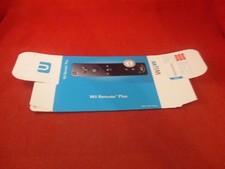 Nintendo Wii U Wii Remote Plus Controller Paddle Empty Store Display Box