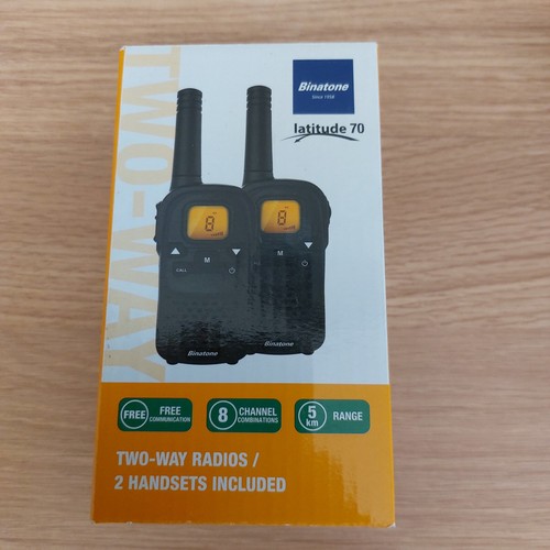 Walkie talkies binatone - walkie,