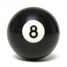 BLACK 8 BALL for 2" POOL SET