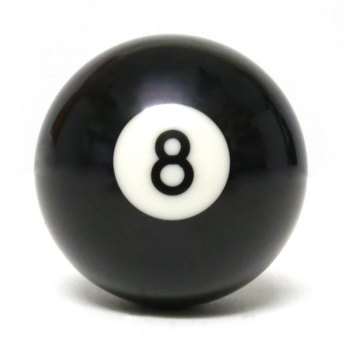 Black ball for pool set - ball,