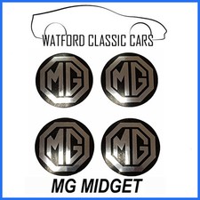 MG Midget Wheel Centre Badges