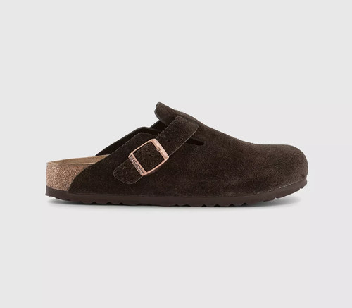 Birkenstock boston suede clogs - boston,