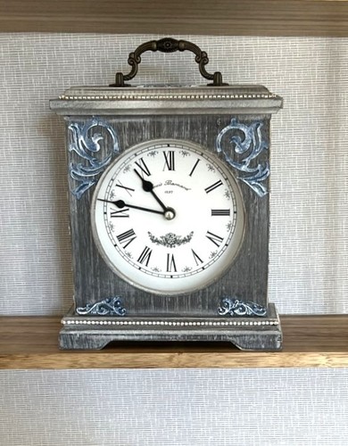 Vintage style mantel clock - style,