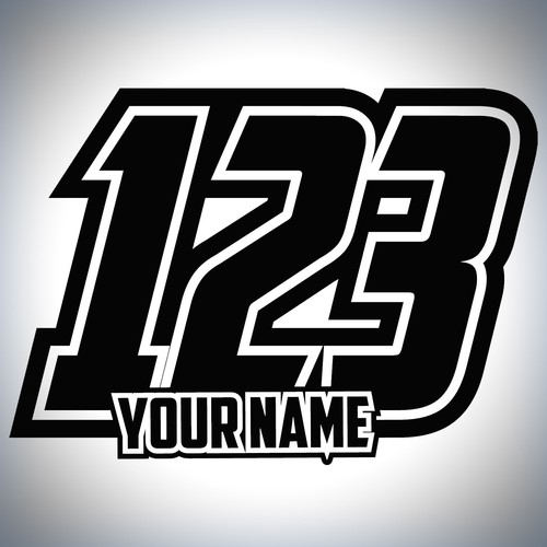 Custom race numbers and - race,