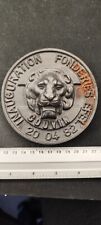 LARGE INAUGURATION MEDAL EFEL CONVIN FOUNDRIES - REF14709J