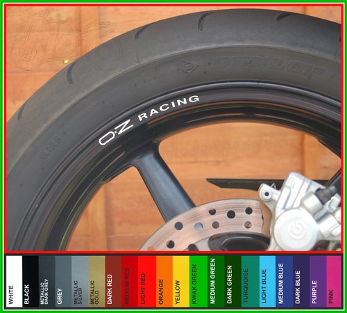 Racing wheel rim decals - wheel,