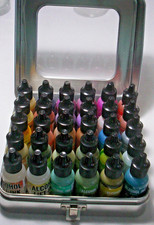 Ranger Jim Holtz: 28 Alcohol Inks & 2 Lift Inks in Metal Storage Tin Case: NR