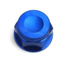 Steering Nut triple clamp Alu CNC milled M22 blue