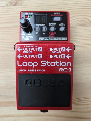 Boss loop station pedal - boss, rc-3