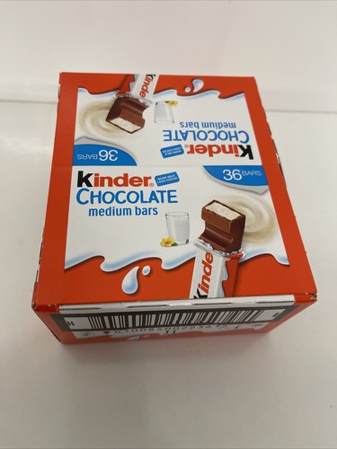 Kinder chocolate medium bars - kinder,