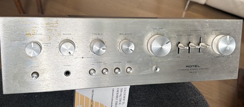 Rotel 412 stereo amplifier - ra-412,