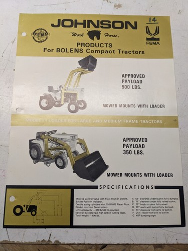 Johnson work horse products - johnson,