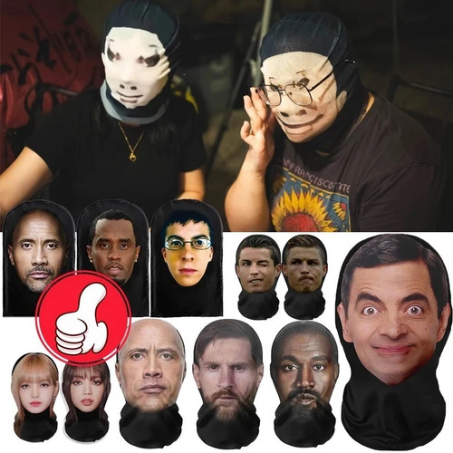 Realistic face mask - 3d,